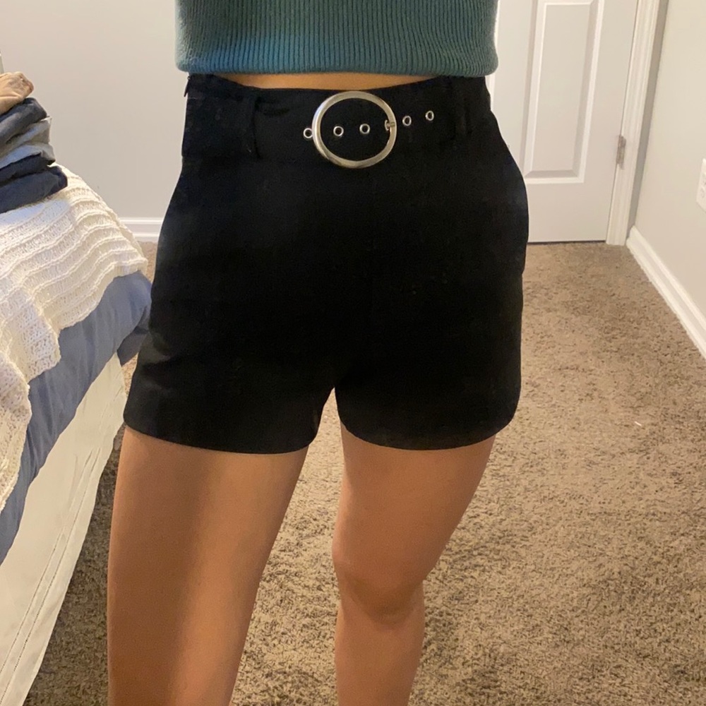 Unique Zara Black Shorts